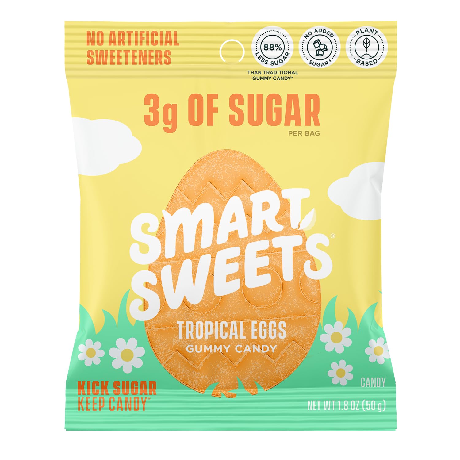 Smart Sweets Tropical Eggs 50g