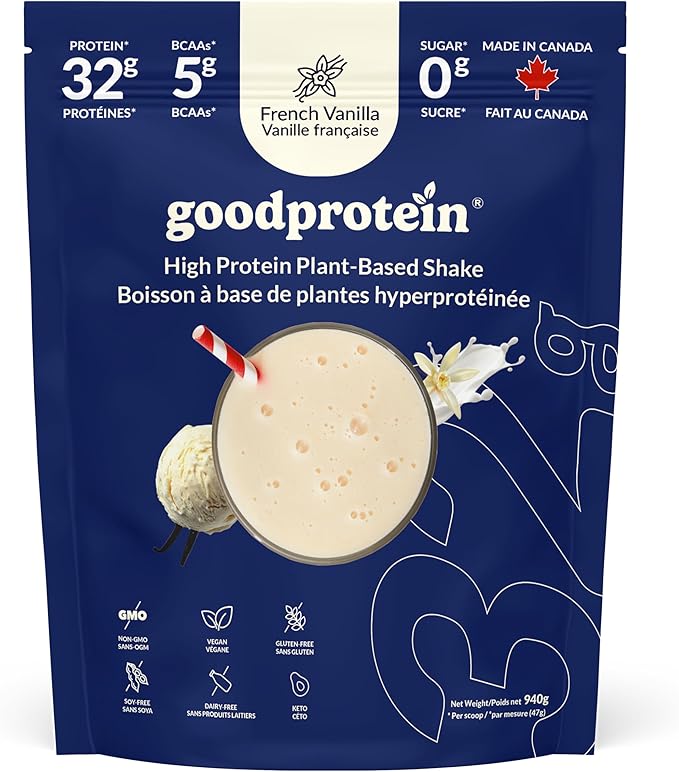 Good Protein High Protein Shake- French Vanilla 940g