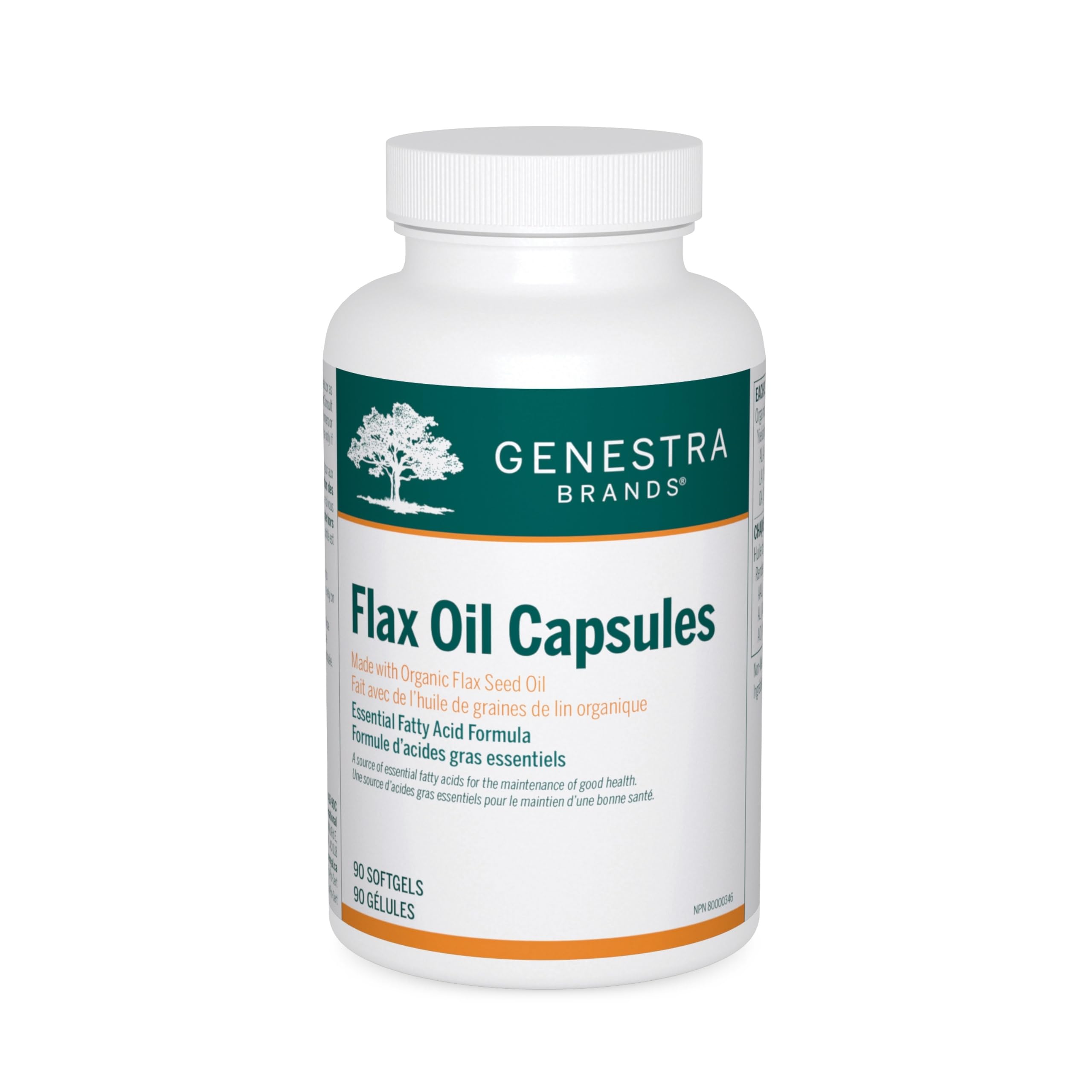 Organic Flax Oil Capsules 90caps