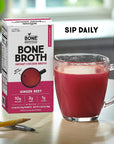 Bone Brewhouse - Instant Ginger Beet Chicken Bone Broth - 5 packets