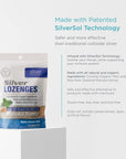 Silver Biotics - Silver Lozenges - Might Manuka Honey Mint - 21 Lozenges