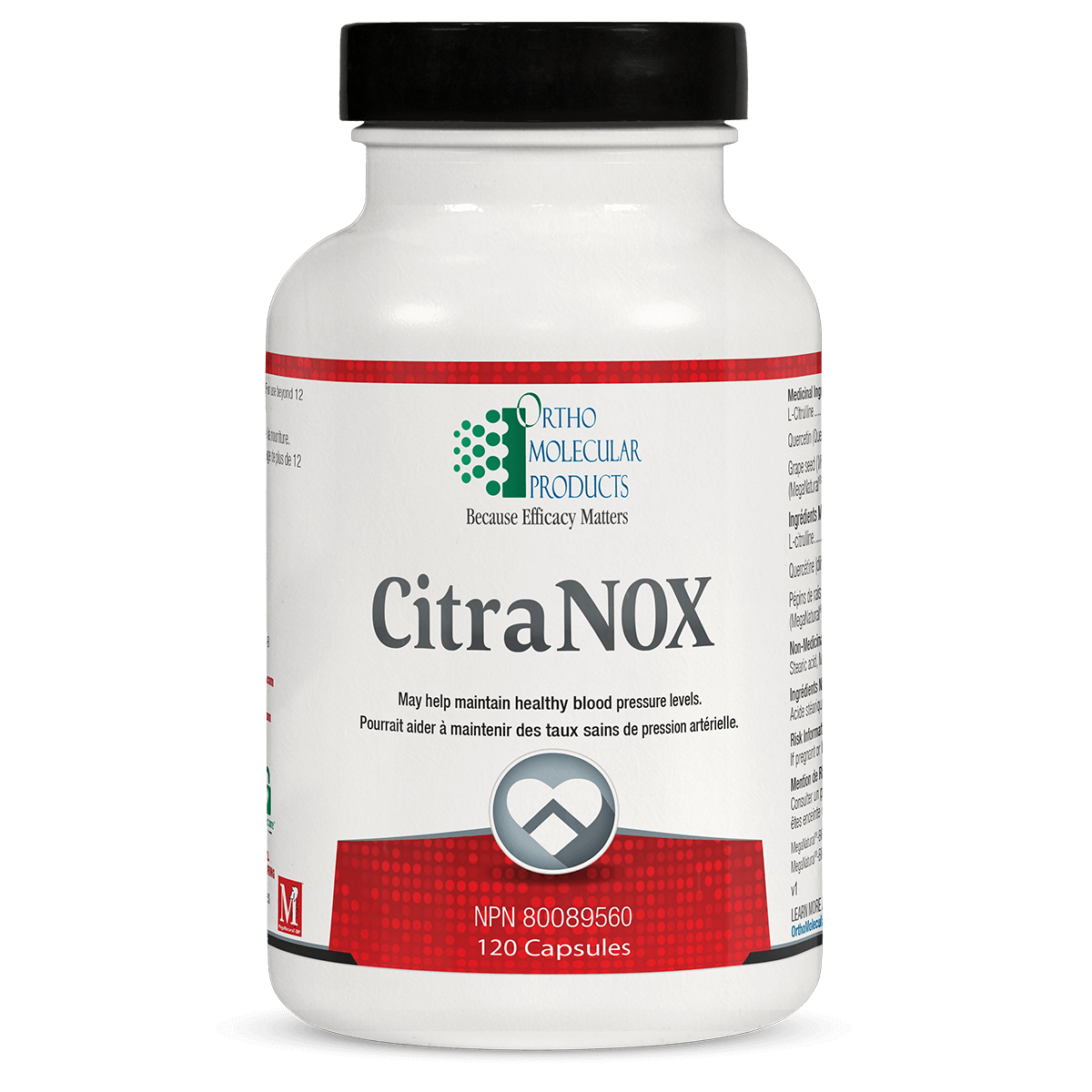 Ortho Molecular Products CitraNox 120 caps – Wellness Market