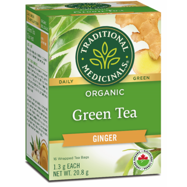Traditional Medicinals Green Tea Ginger