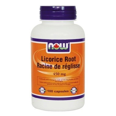 NOW Licorice Root 450mg 100caps