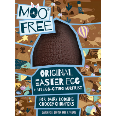 Moo Free Original Chocolate Easter Egg 100g