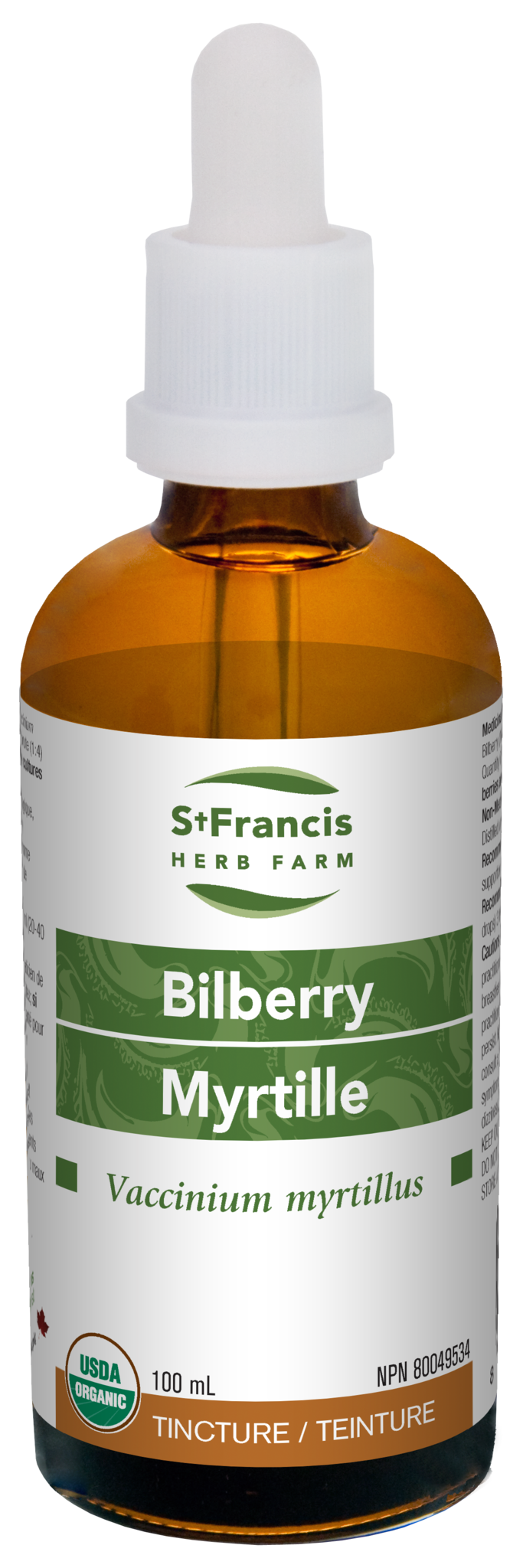 St Francis Bilberry 100ml