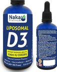 Naka Liposomal D3 2000 IU Drops 100ml