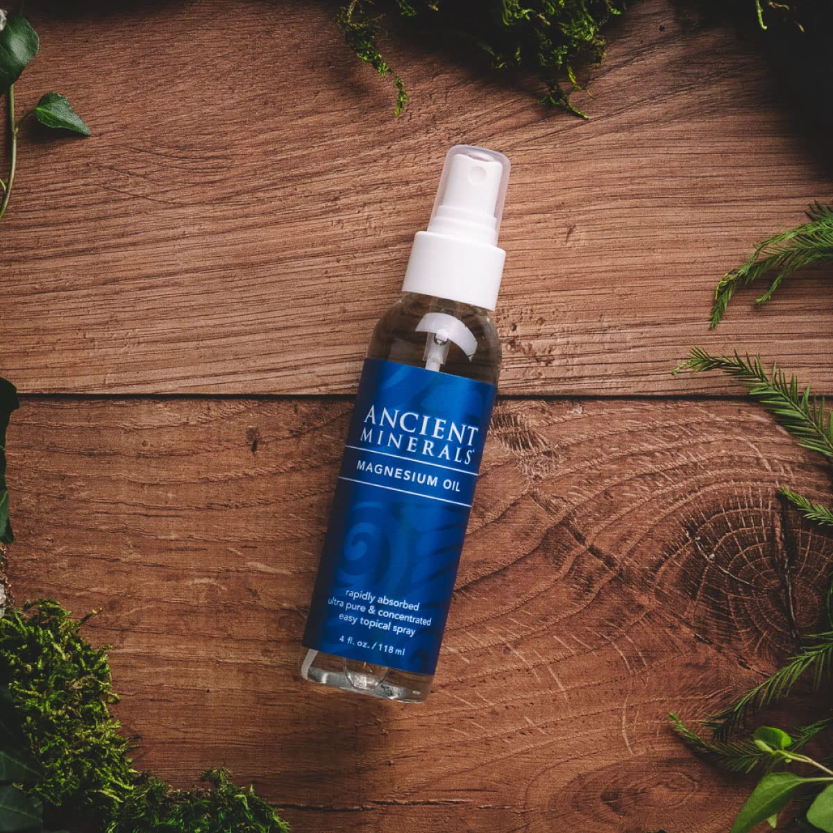 Ancient Minerals Magnesium Oil Topical Spray 118ml