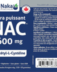 Naka - Extra Strength NAC - 600mg - 150vcaps