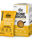 Bone Brewhouse - Instant Lemon Ginger Chicken Bone Broth - 5 packets