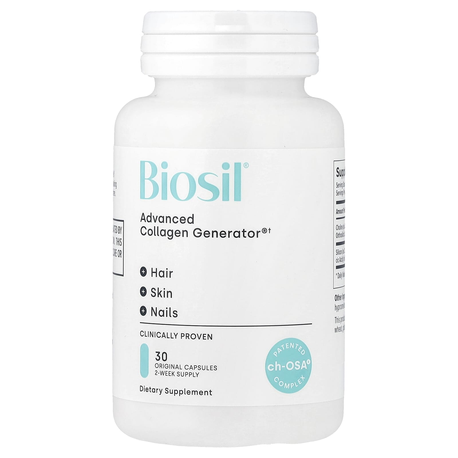 Biosil Advanced Collagen Generator 30 vcap