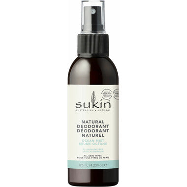 Sukin Natural Deodorant Ocean Mist 125ml
