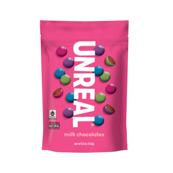Unreal Milk Chocolate Gems 142g