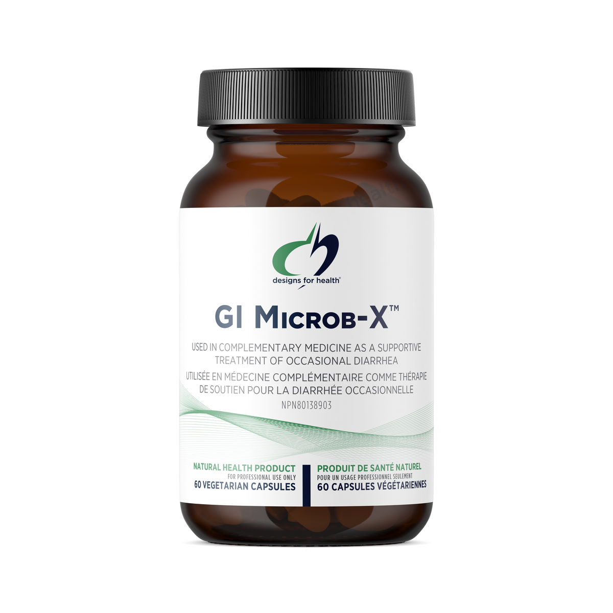 Designs for Health GI Microb-X 60 caps