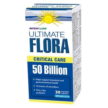Renew Life Ultimate Flora Critical Care 50 Billion 30caps