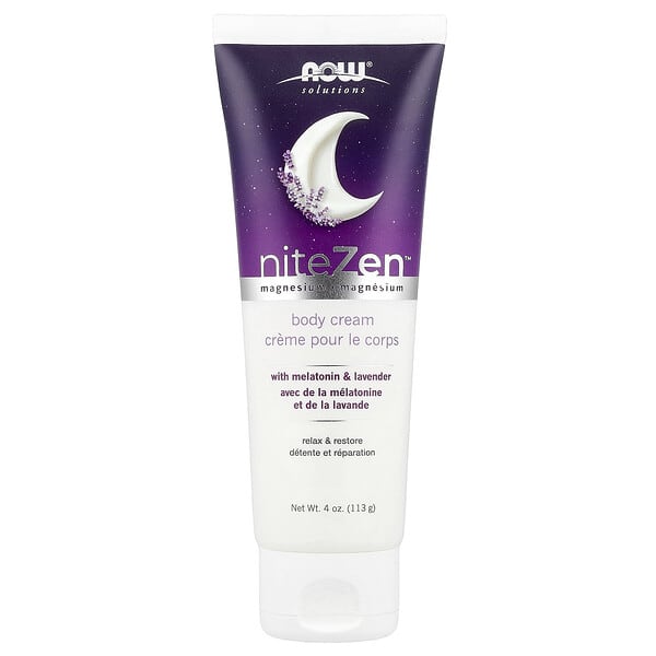 NOW Solutions NiteZen Magnesium Body Cream 113g