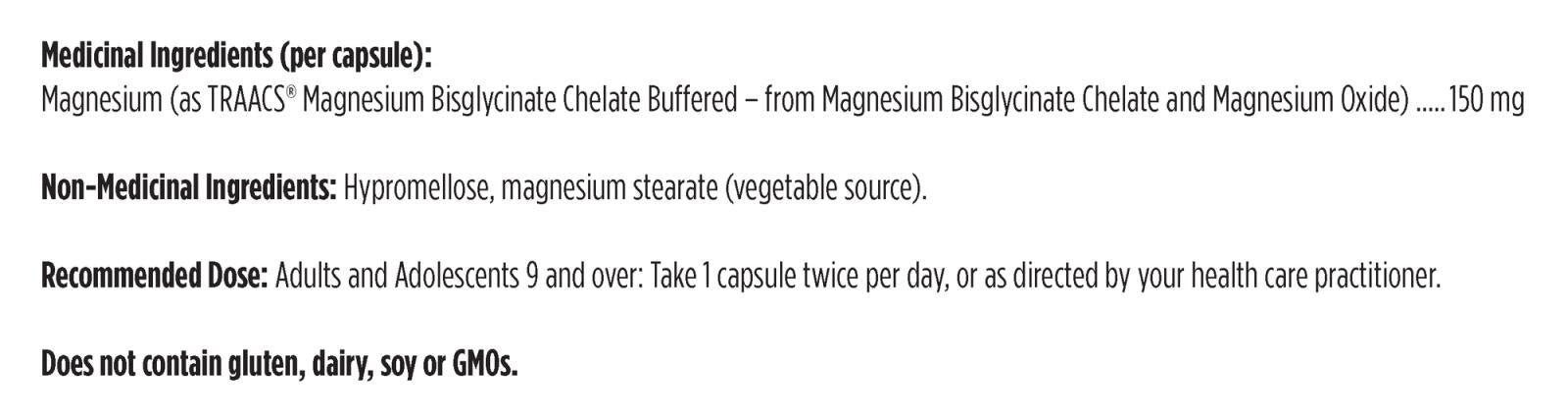 Designs for Health Magnesium Glycinate Complex 240 Cap