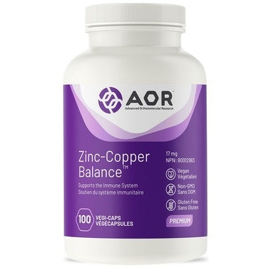 AOR Zinc-Copper Balance 100 vcaps