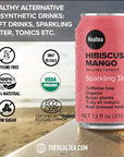 Healtea - Hibiscus+Mango - Non Sparkling Botanical Infusion - 355ml