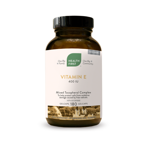 Health First - Vitamin E - 400UI -180gelcaps