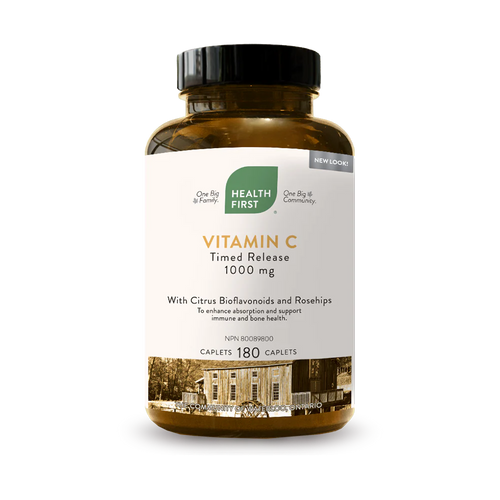Health First - Vitamin C - 1000mg - Time Release- 180caps