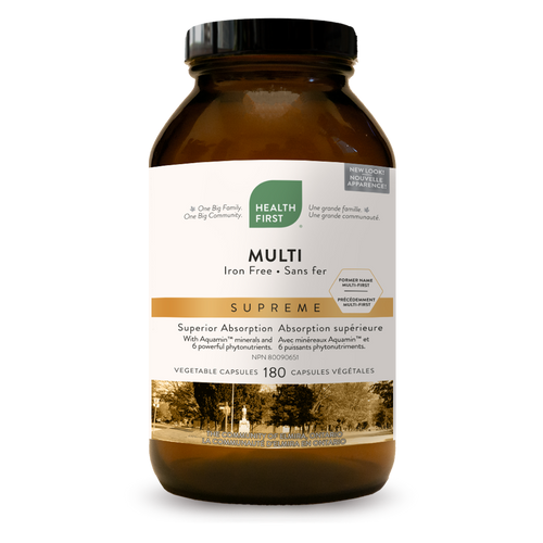Health First Multi Iron Free Supreme 180 caps