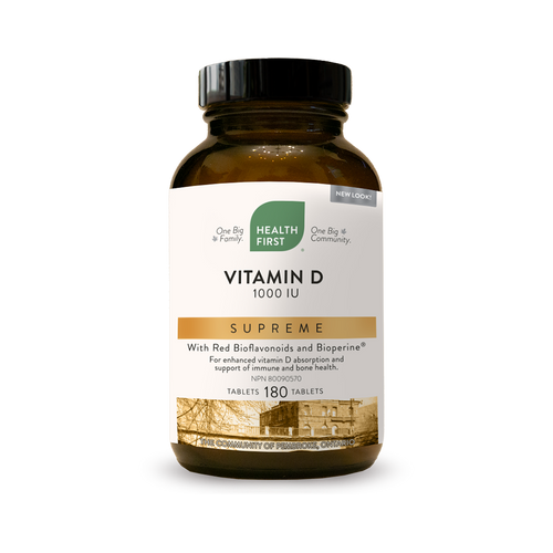 Health First Vitamin D Supeme 1000IU 180 tablet