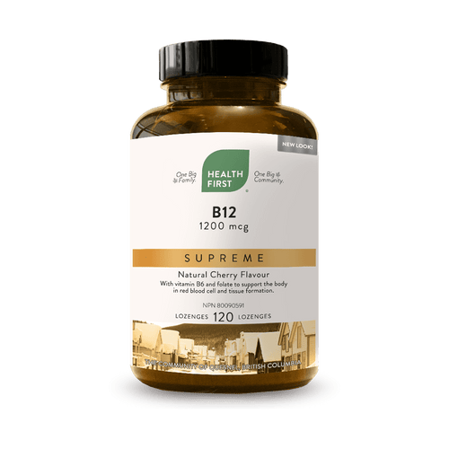 Health First B12 Supreme 1200mcg - 120 lozenges