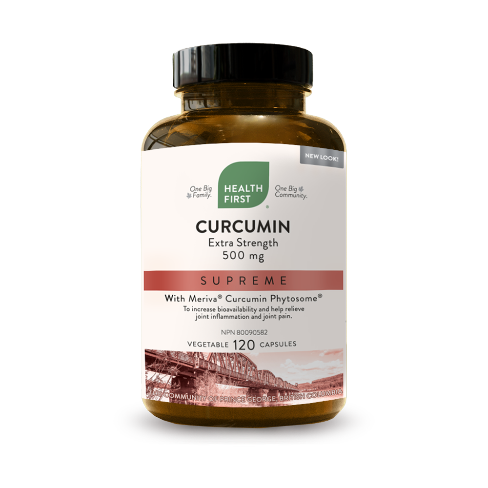 Health First Curcumin Extra Strength 500mg 120 caps