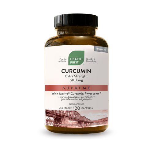 Health First Curcumin Extra Strength 500mg 120 caps