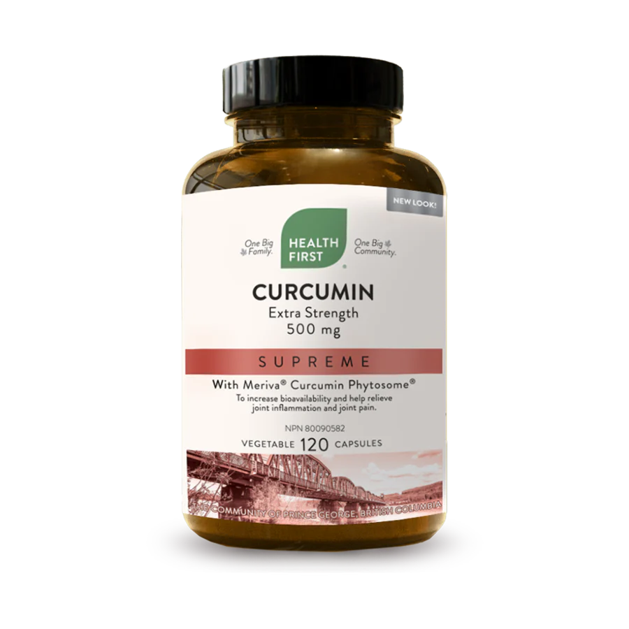 Health First Curcumin Extra Strength 500mg 60 vcap