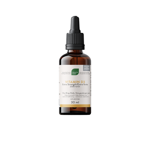 Health First Vitamin D3 2500IU 30ml