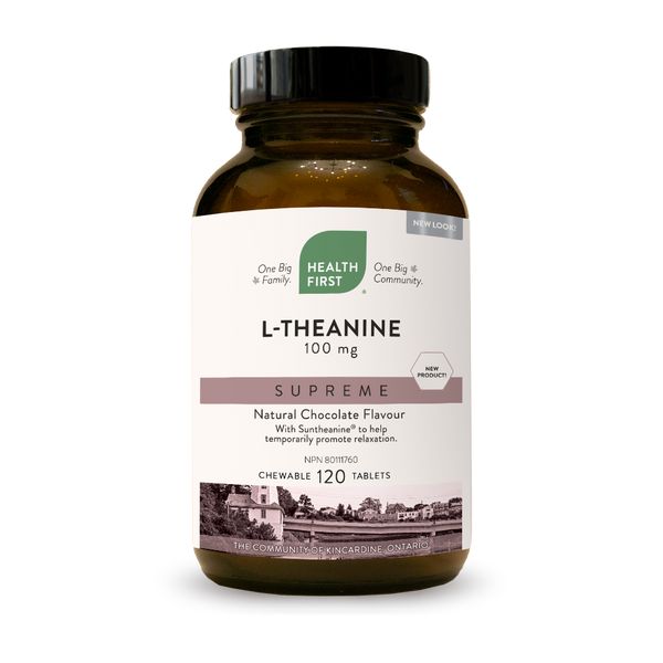 Health First L-Theanine 100mg 120 tablets