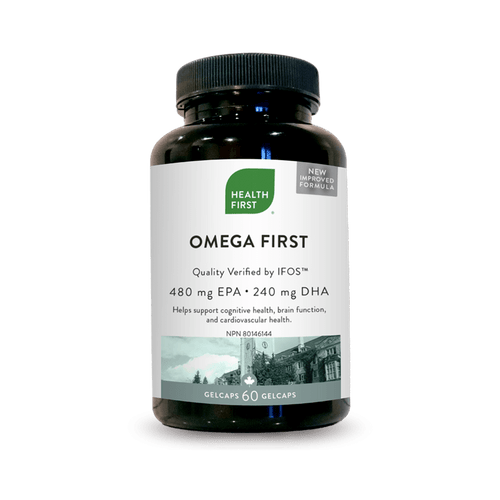 Health First Omega First 480mg EPA 240mg DHA 60 Gel Caps