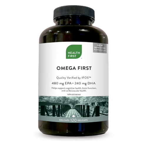 Health First Omega First 480mg EPA 240mg DHA 120 Gel Caps