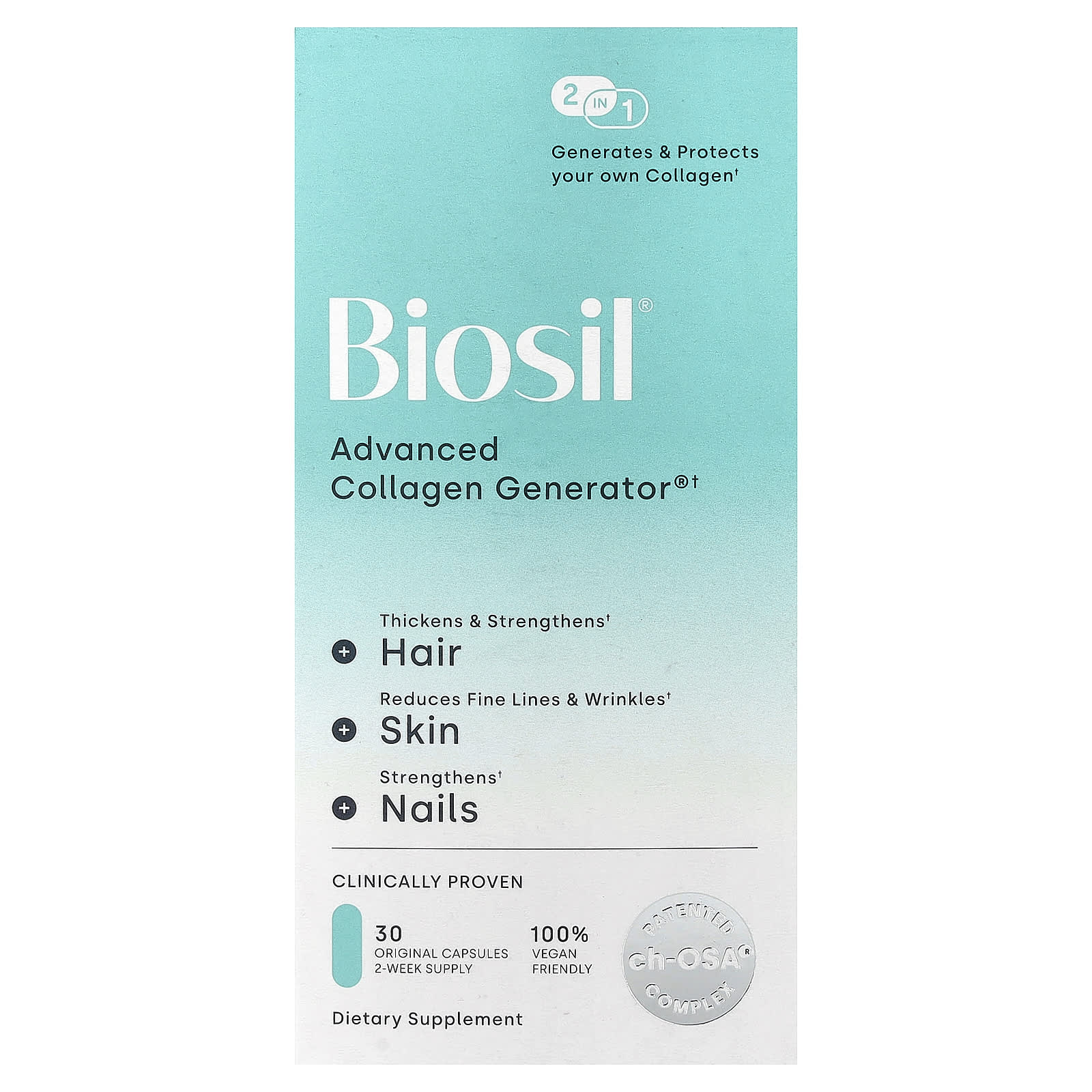 Biosil Advanced Collagen Generator 30 vcap
