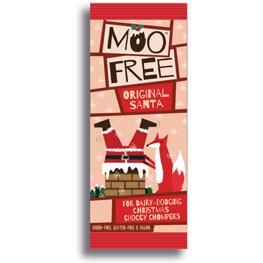 Moo Free Vegan Chocolate Santa 32g