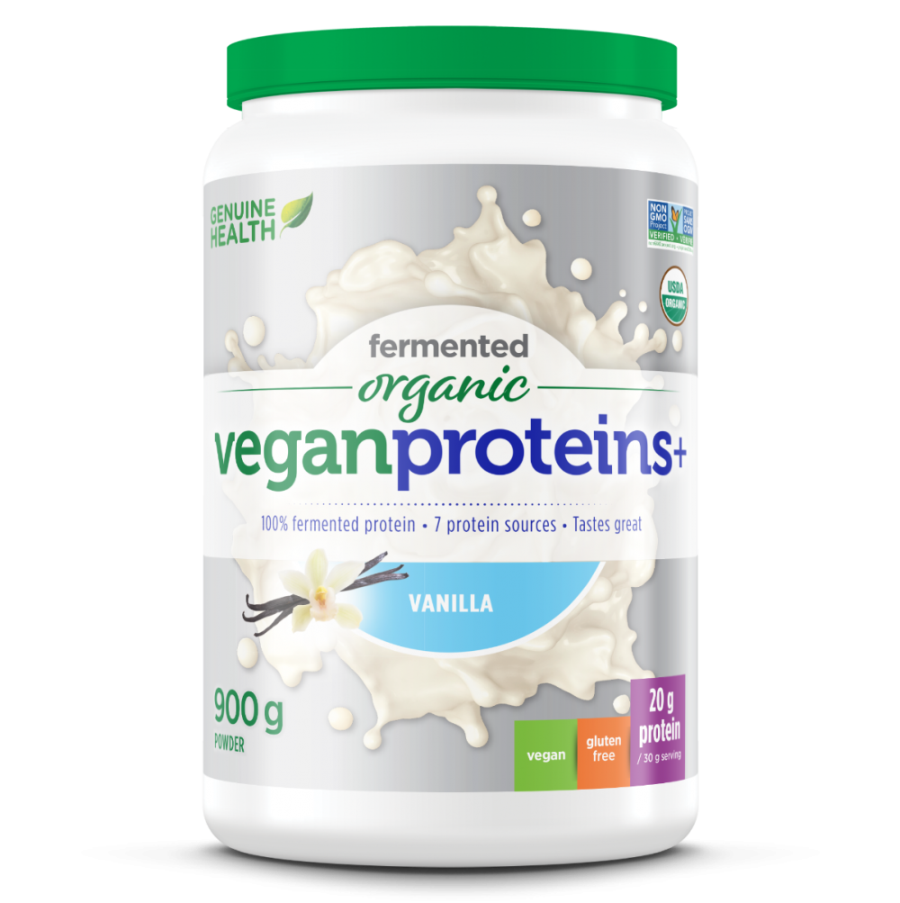 Genuine Health Fermented Organic Vegan Protein Vanilla 600g