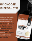 North Coast Naturals - Raw Brown Rice Protein - 840g