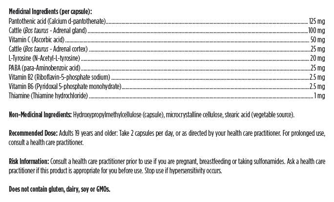 Designs for Health Adrenal Complex 120 caps