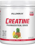 Allmax Creatine Powder- Tropical Fruit Punch 190g