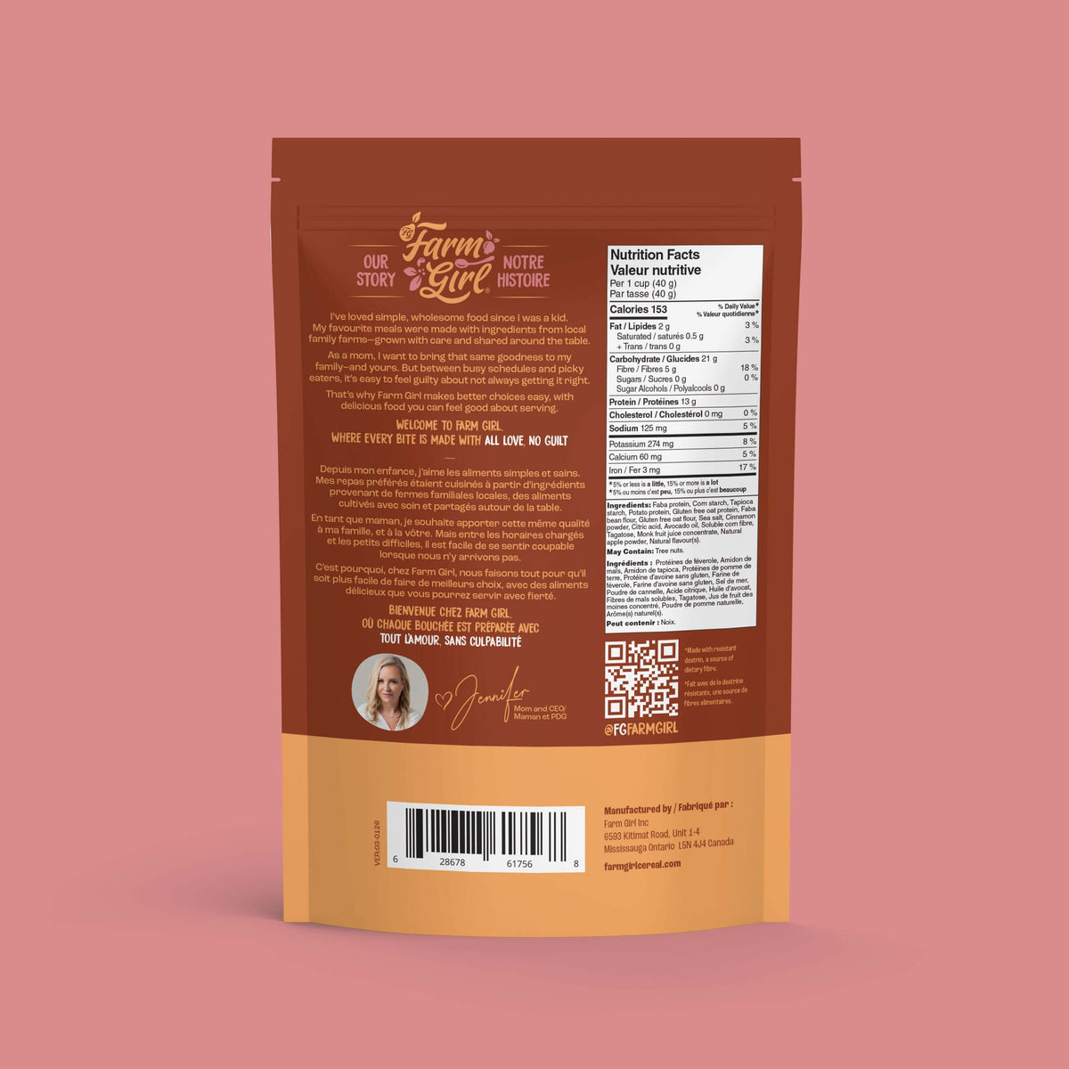 Farm Girl Protein Cereal- Cinnamon Crisps 280g