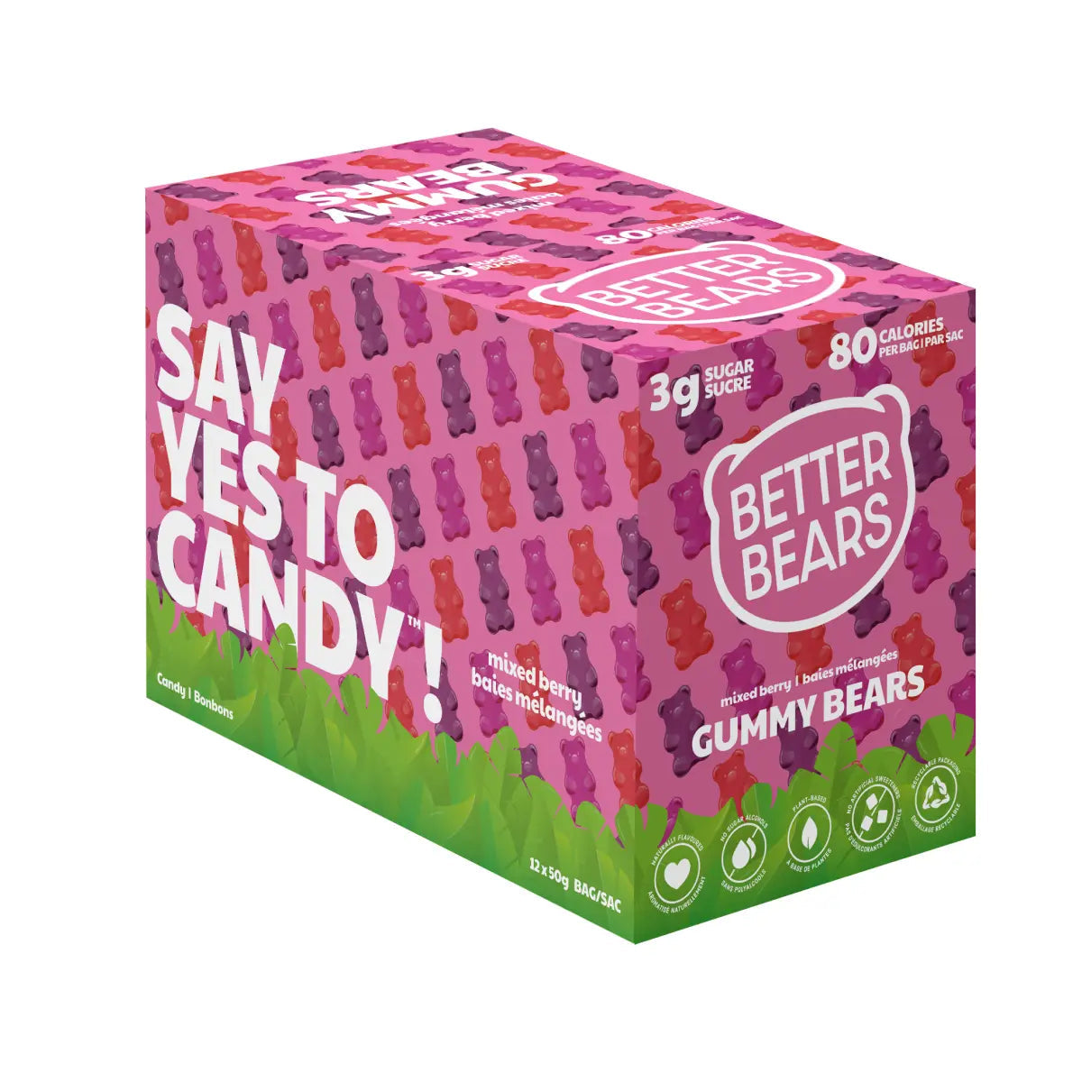 Better Bears Mixed Berry 12 x 50g