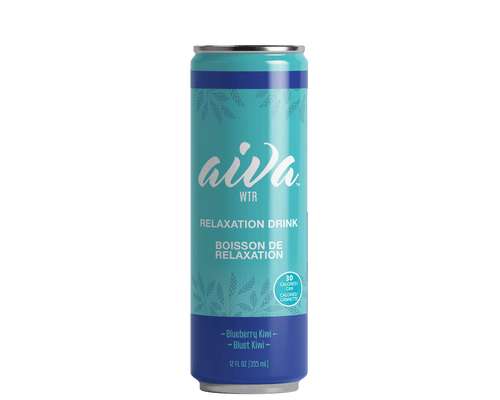 Aiva Relaxation Drink - Blueberry Kiwi 355mL