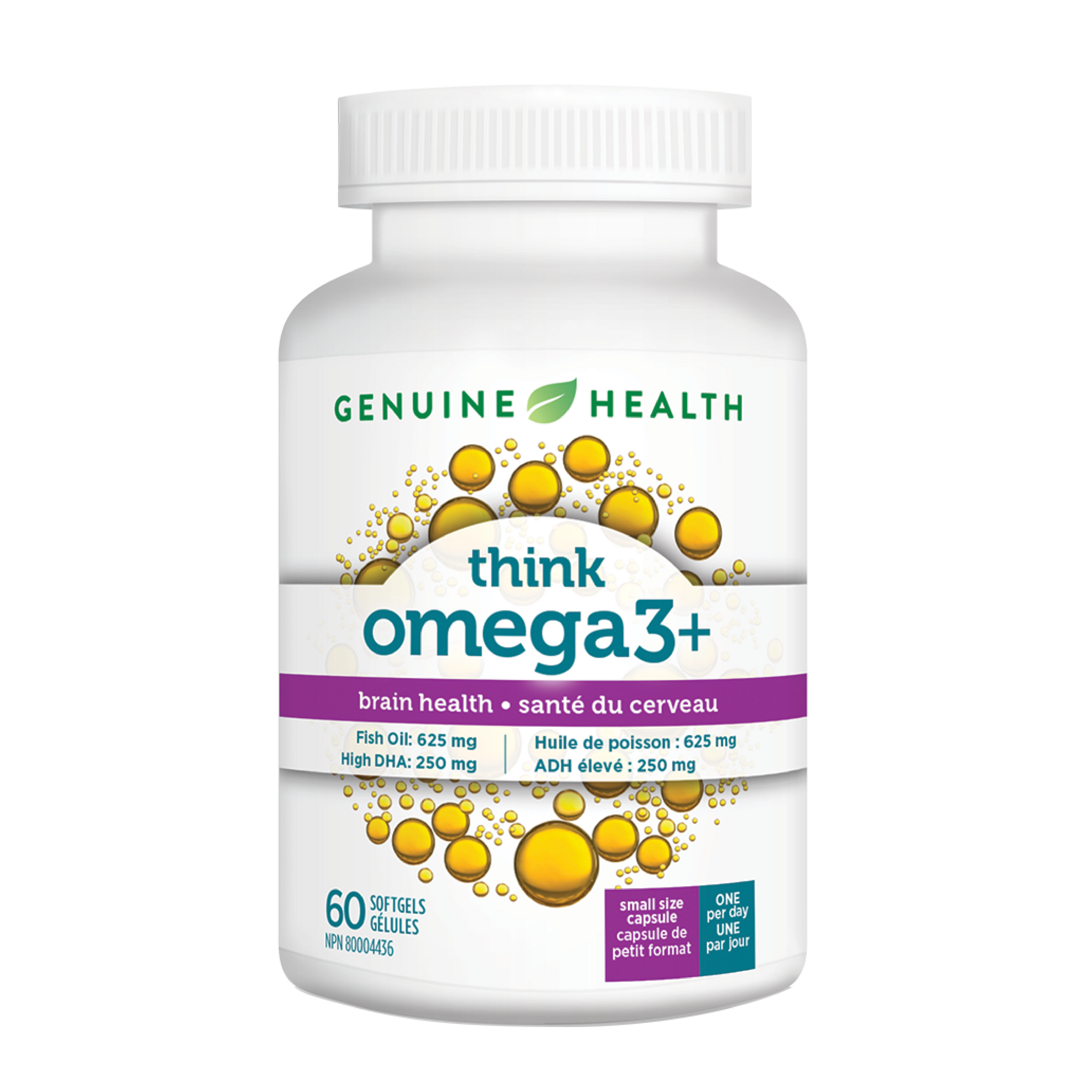 Genuine Health Think Omega 3 60 softgels