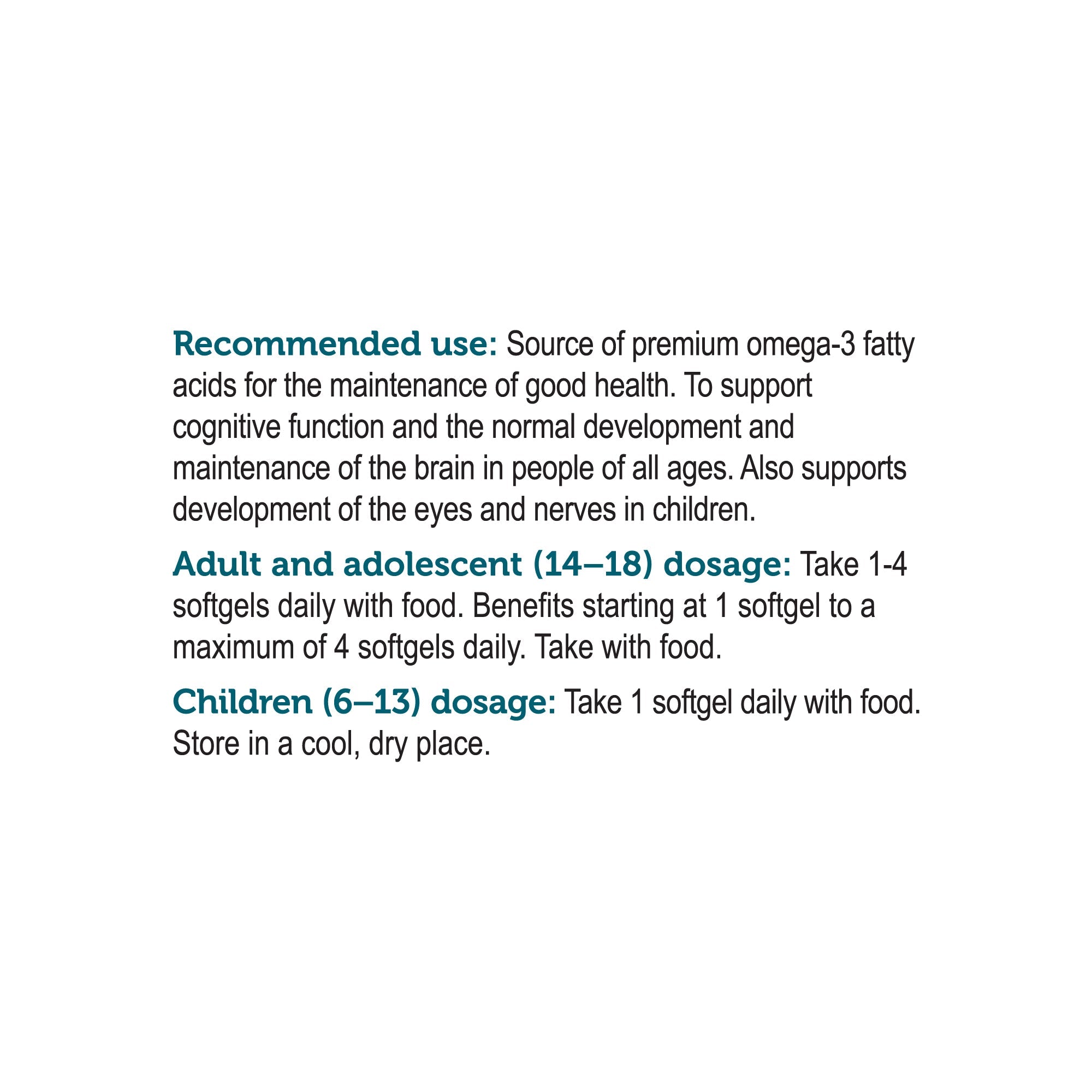 Genuine Health Think Omega 3 60 softgels