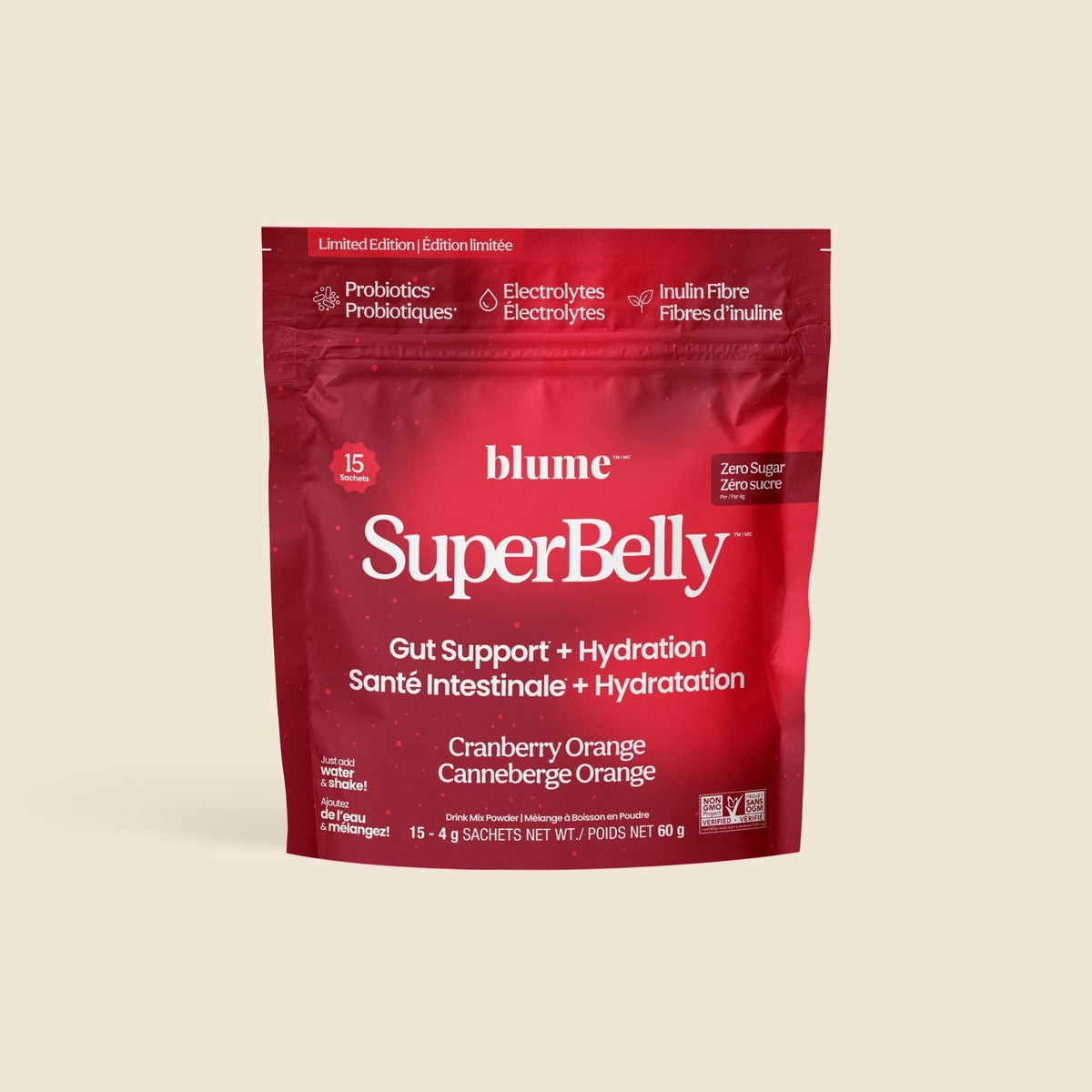 Blume SuperBelly Cranberry Orange