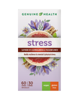 Genuine Health Stress Saffron and Ashwagandha 60 caps