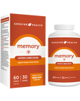 Genuine Health Memory Saffron and Ginkgo Biloba 60 caps