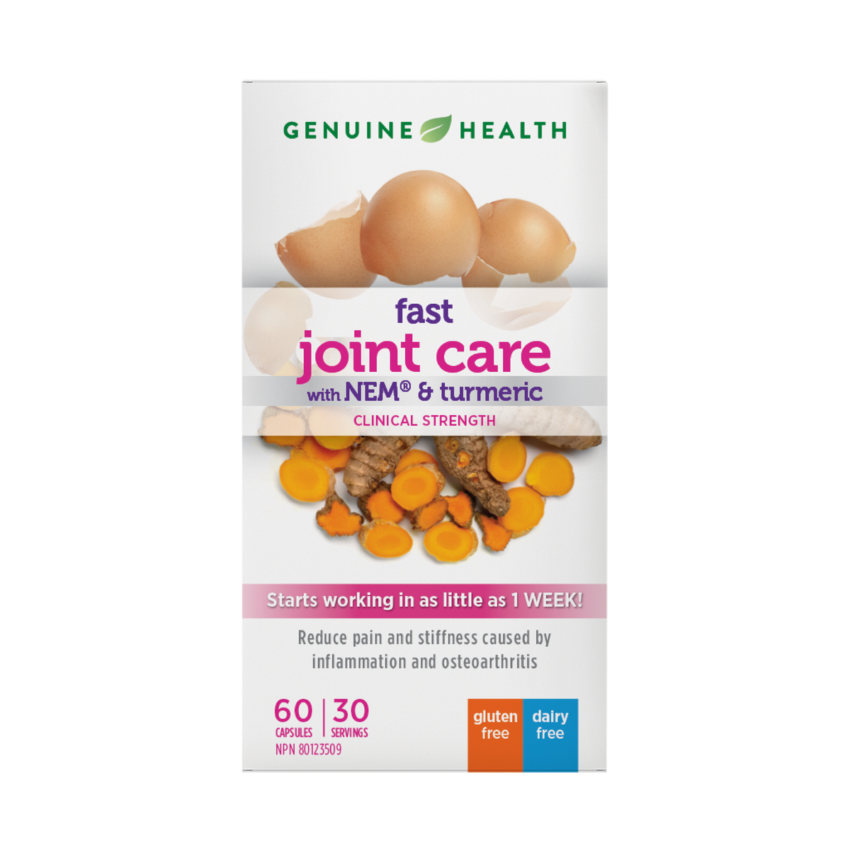Genuine Health Fast Joint Care Bundle 60 + 60 caps